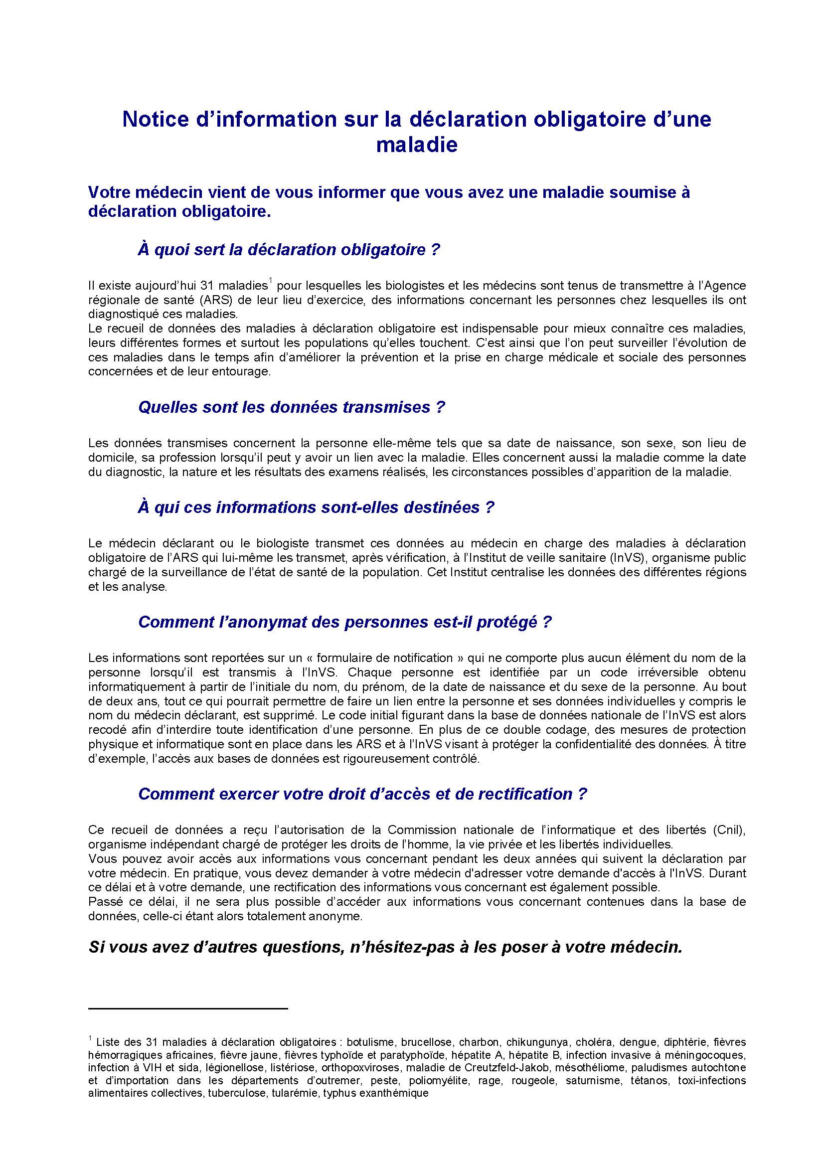 lettre type reconnaissance maladie professionnelle fonction publique